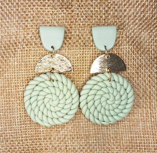 Clay earrings