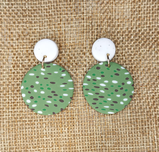 Clay earrings