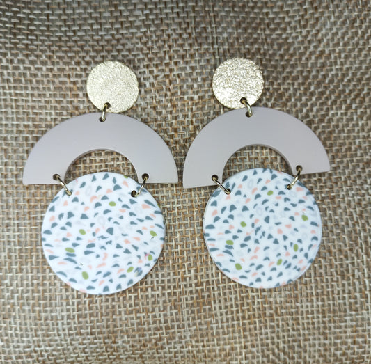 Clay earrings