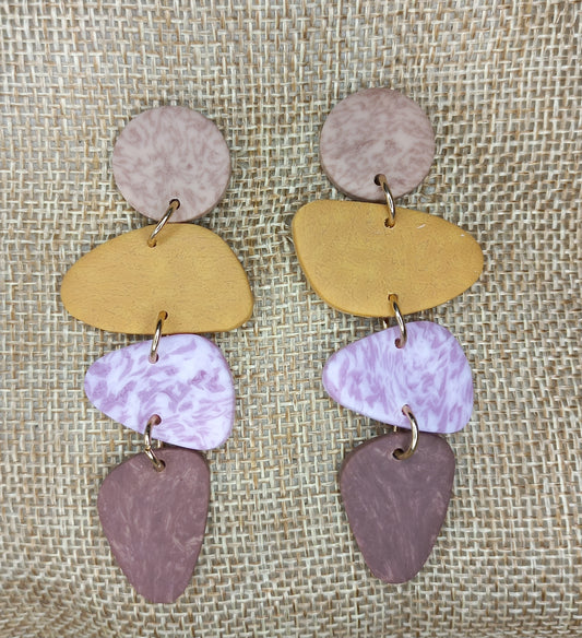 Clay earrings