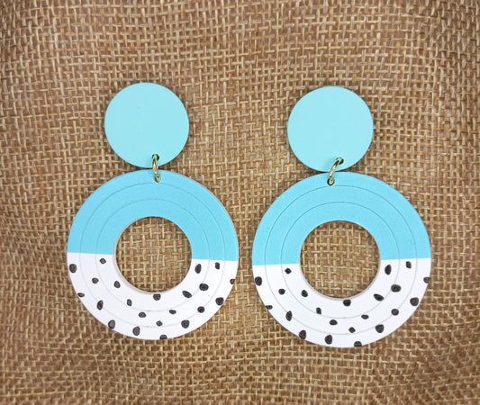 Clay earrings